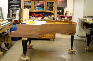 Bechstein B Flügel 203cm Riopalisander historisch authentische R