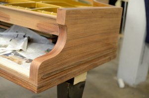 Bechstein B Flügel 203cm Riopalisander historisch authentische R