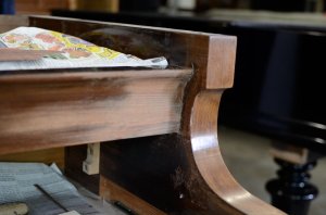 Bechstein B Flügel 203cm Riopalisander historisch authentische R